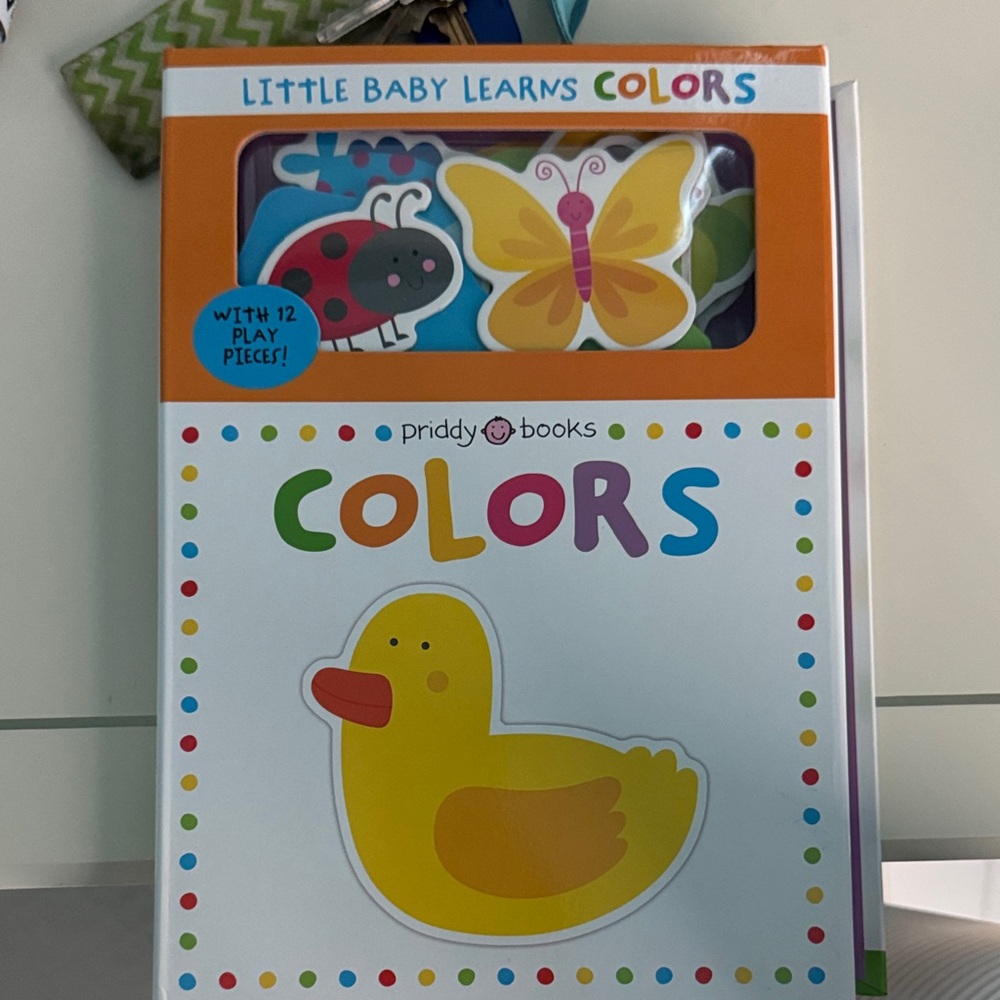 Colors Board Book for Kids - Yellow